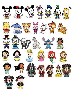 dibujos kawaii disney faciles