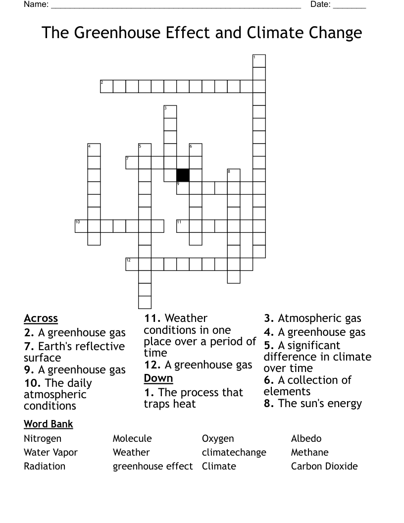 different crossword clue