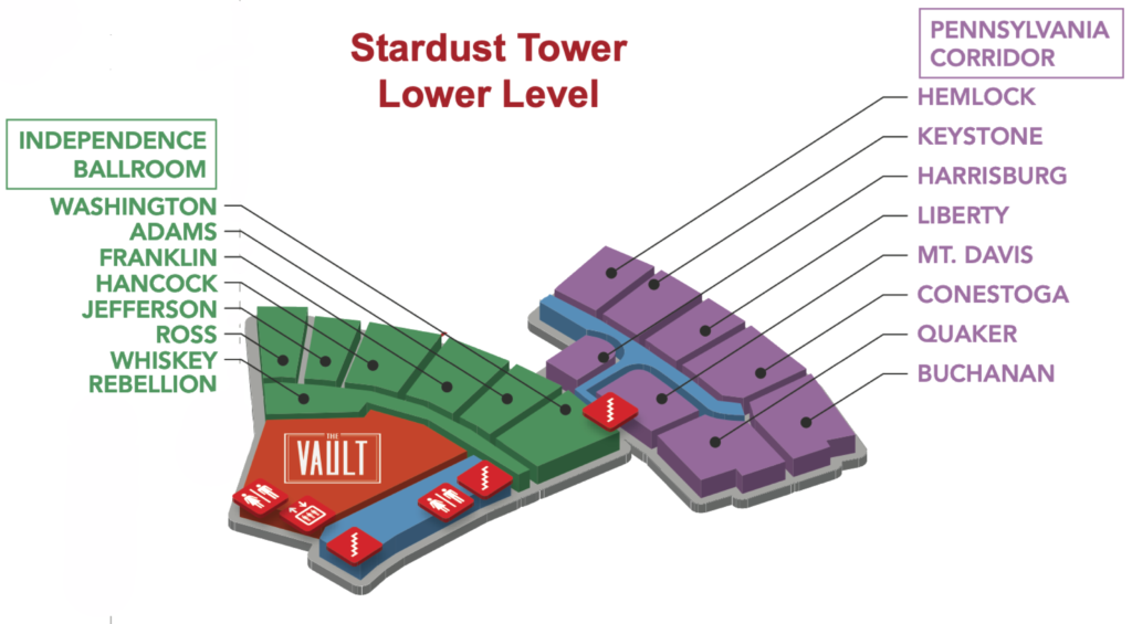 directions to valley forge casino