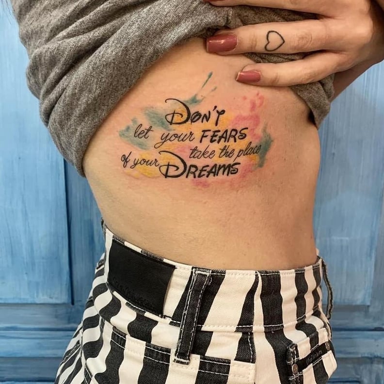 disney sayings tattoos