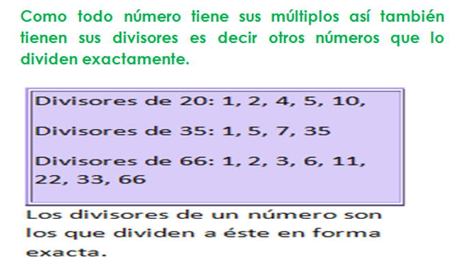 divisores del 35