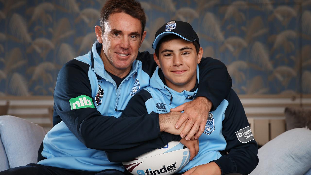 does brad fittler have a son