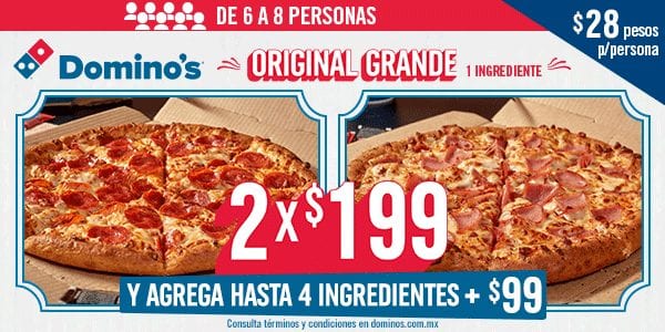 dominos promociones hoy