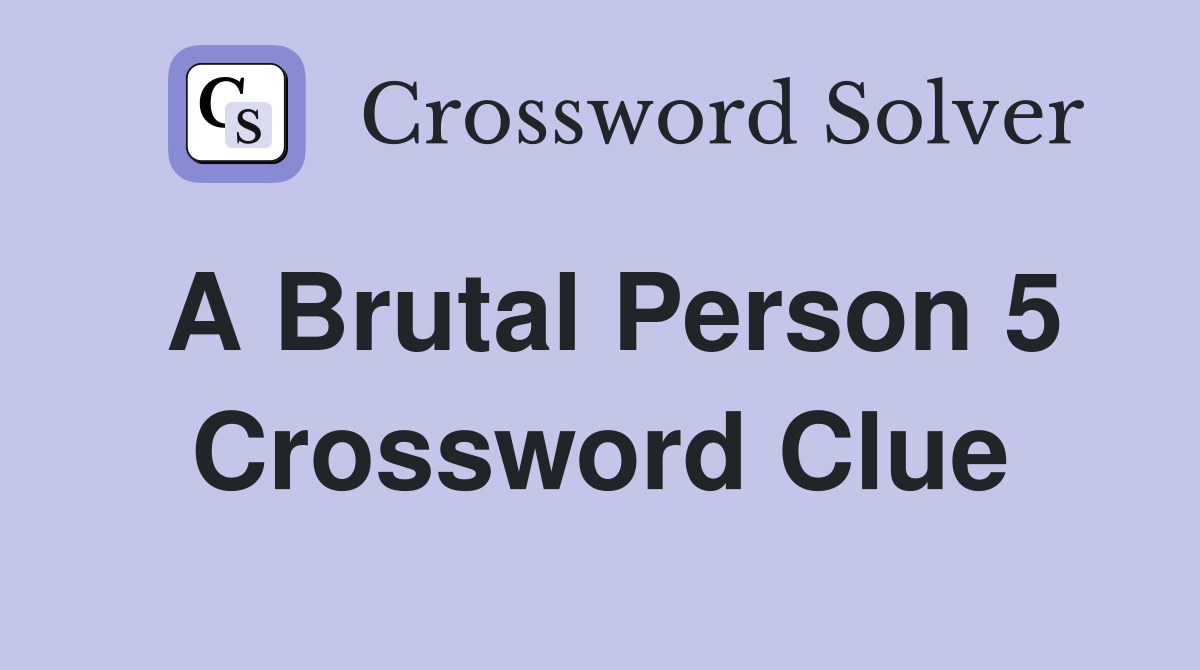 doomed person crossword clue