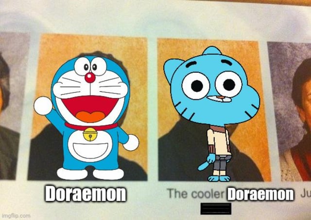 doraemon vs gumball