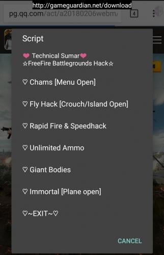 download script diamond free fire