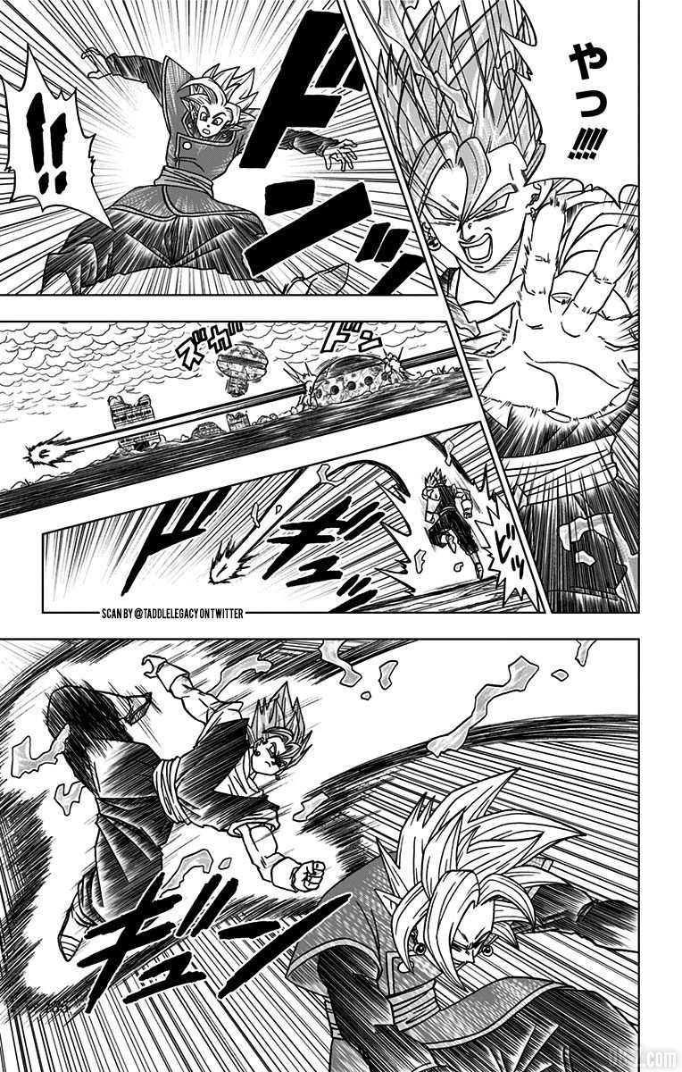 dragon ball super manga vegetto vs zamasu