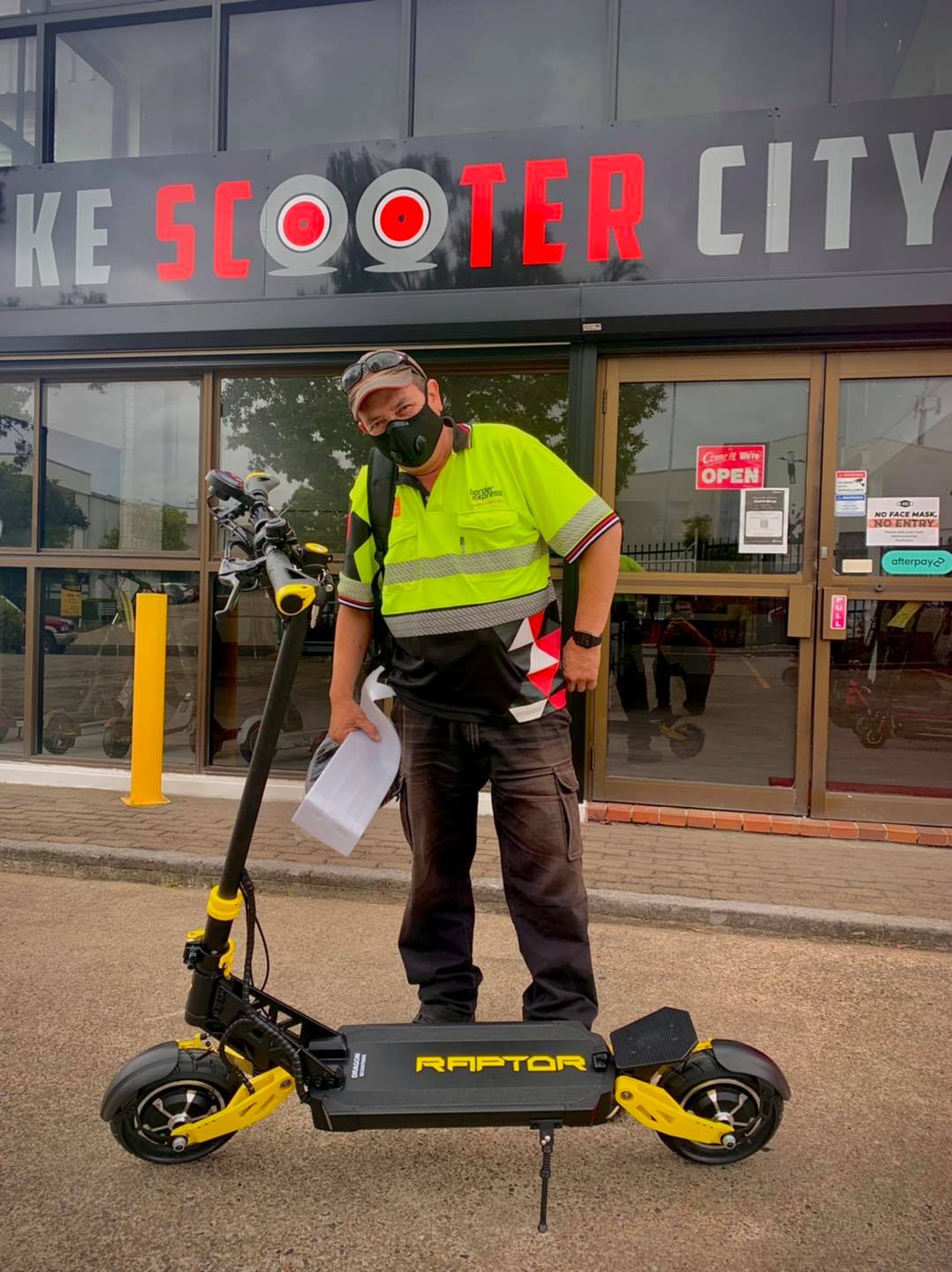 dragon raptor scooter