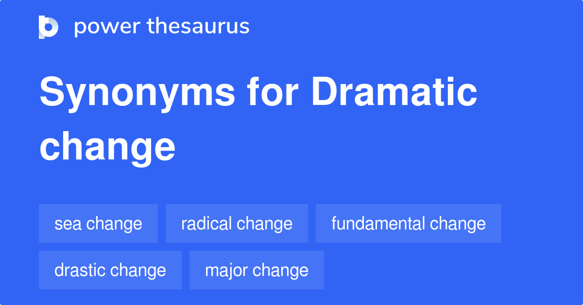 dramatic synonym