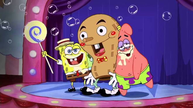 drunk spongebob