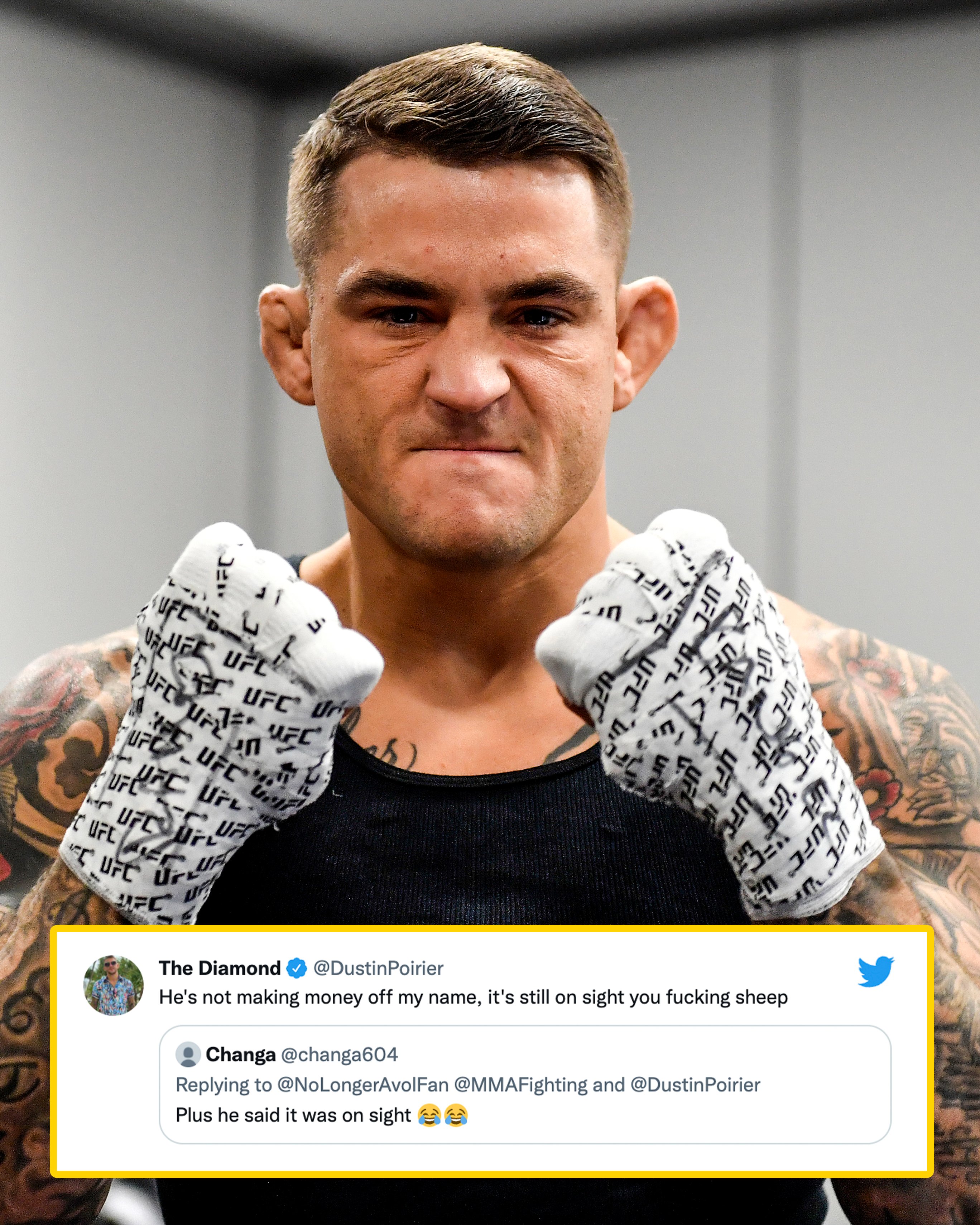 dustin poirier twitter