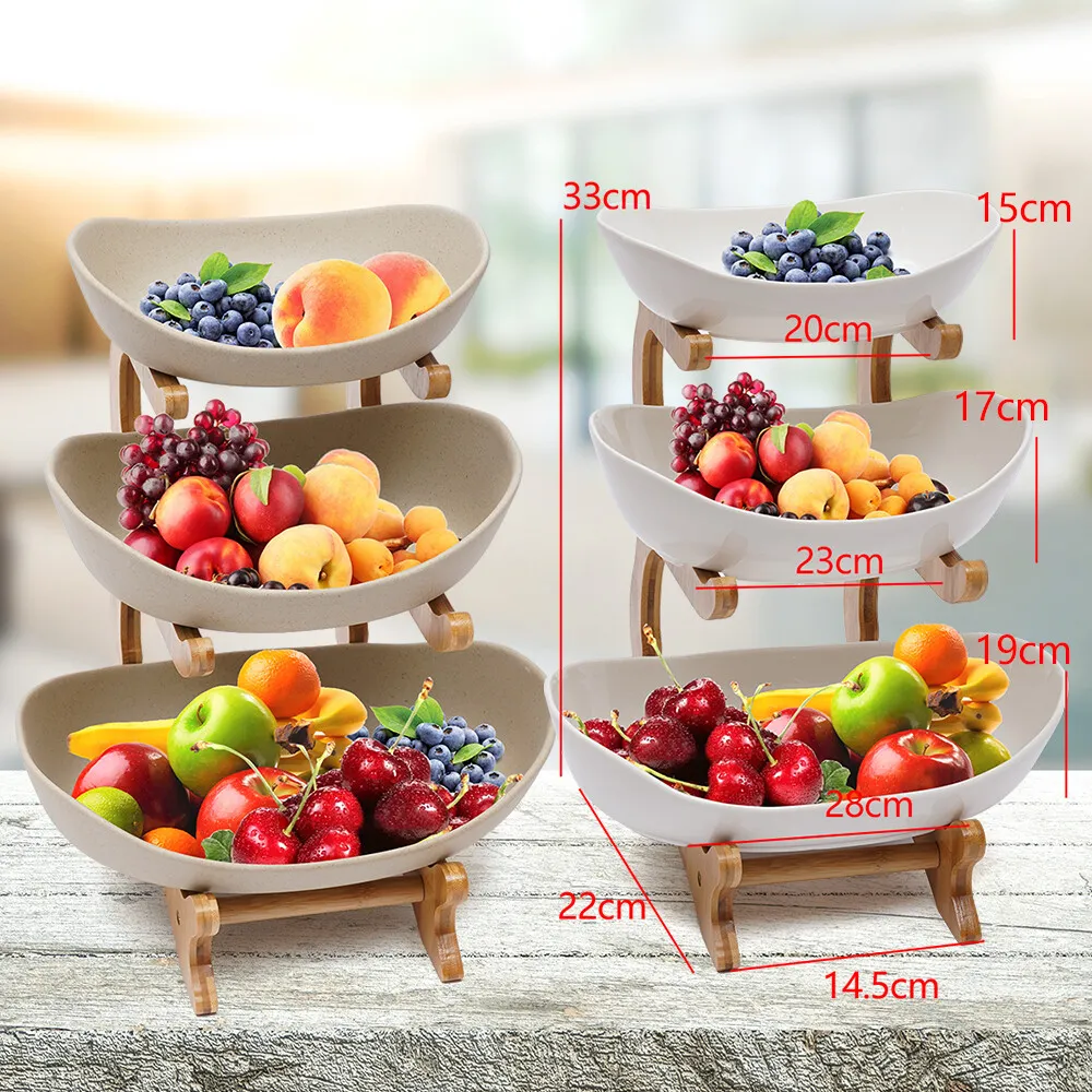 tiered fruit basket