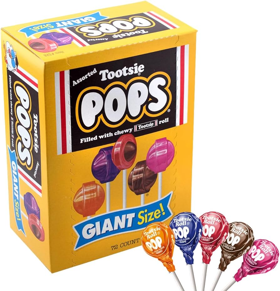 how many calories in a big tootsie pop