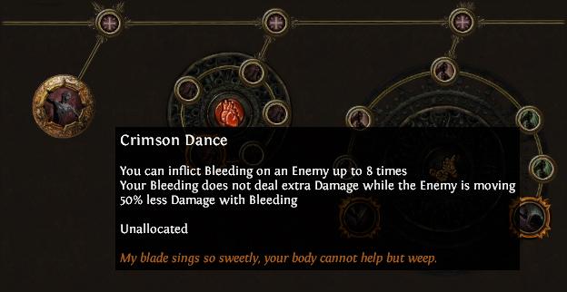 poe crimson dance