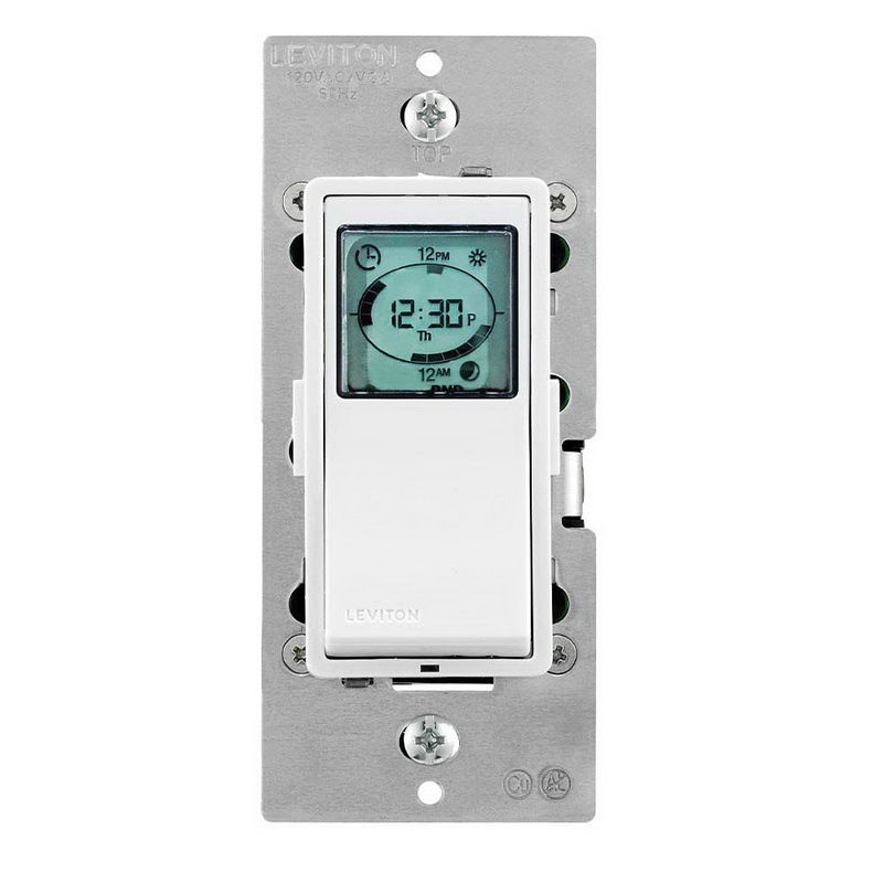 how to reset leviton timer switch