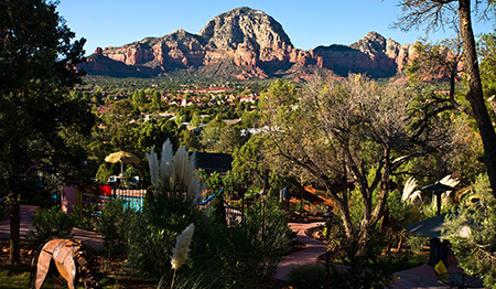 a sunset chateau sedona