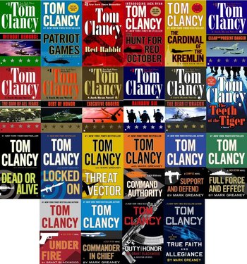 tom clancy books in order