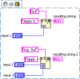 numeric to string labview