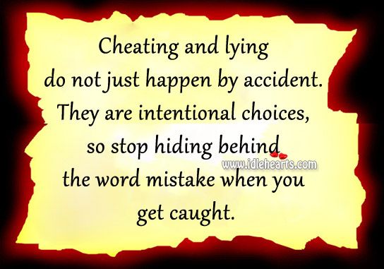 quotes on cheaters and liars