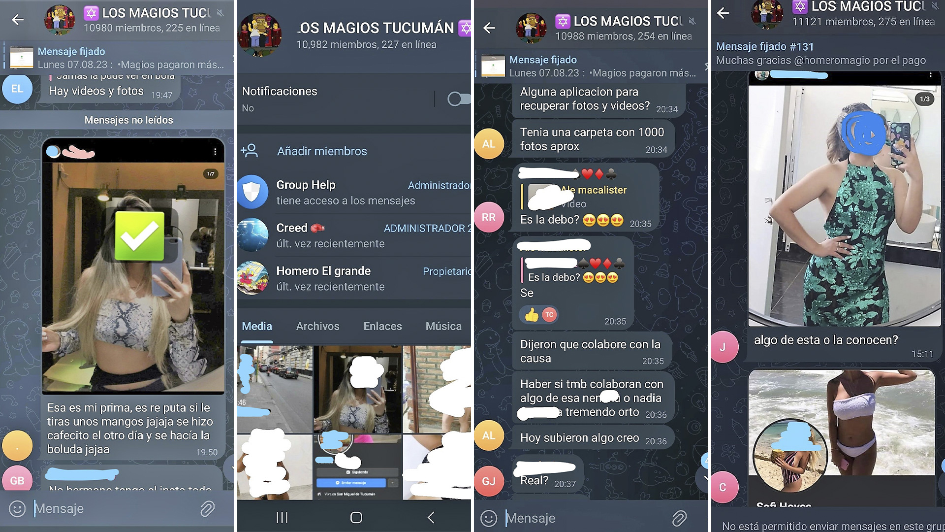 telegram videos caseros