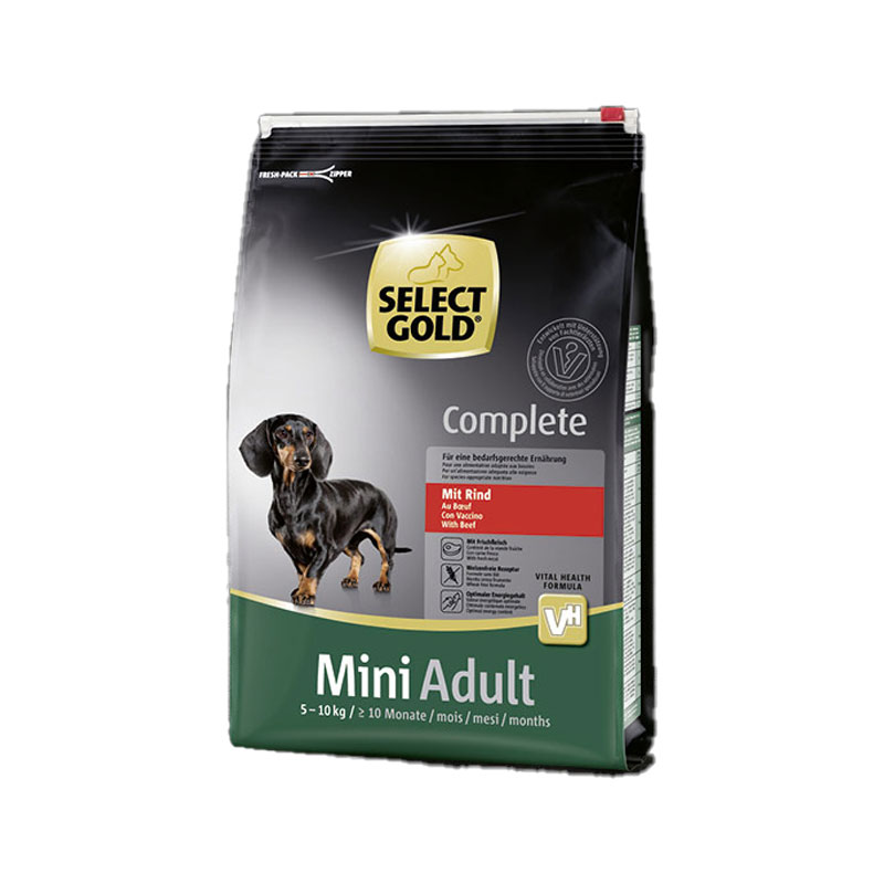 select gold mini adult