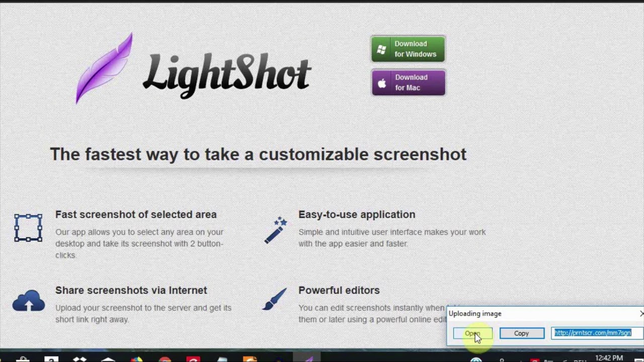lightshot commands