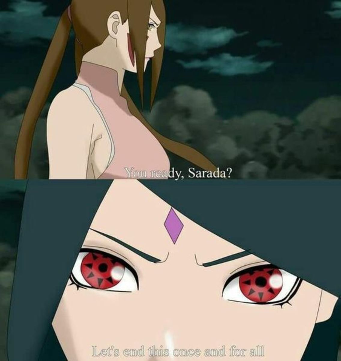 how did sarada awaken her sharingan