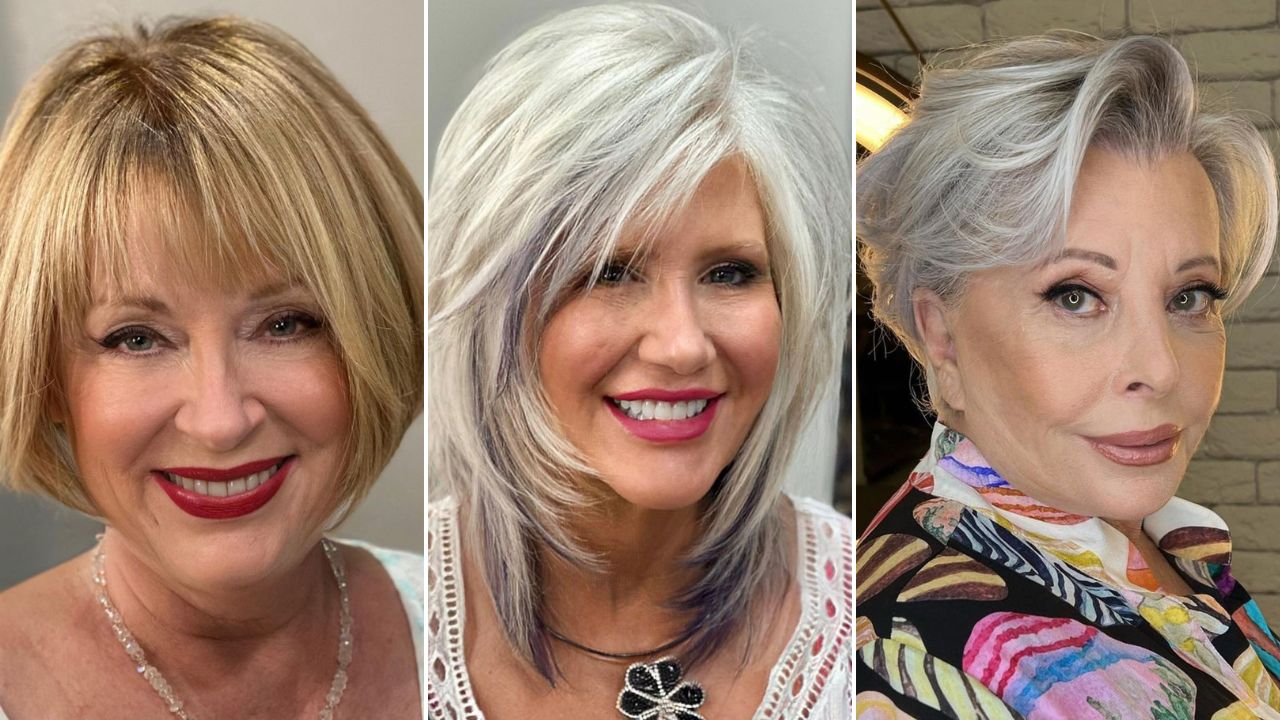 short hairstyles for over 50 with thick hair
