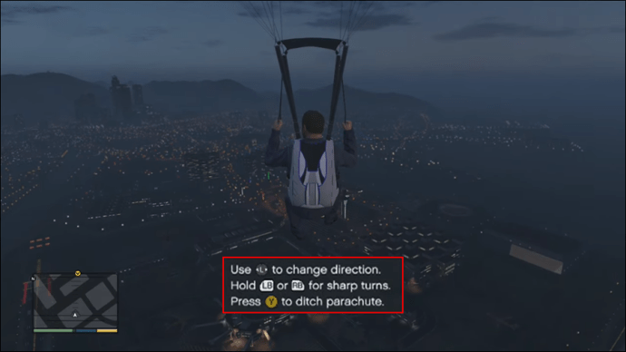 how to use parachute in gta 5