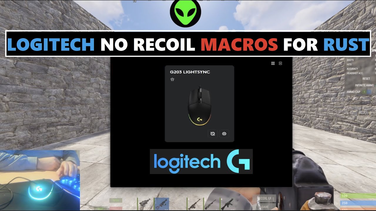 macro logitech no recoil