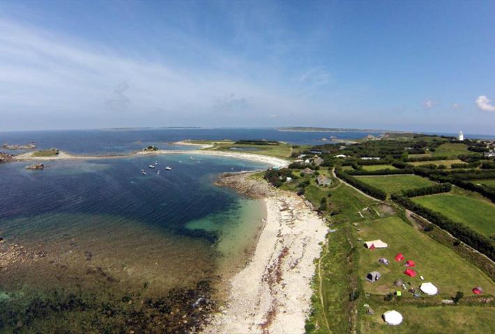 scilly isles campsites