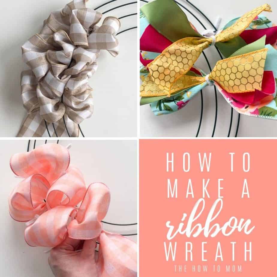 how to make wire wreath frame