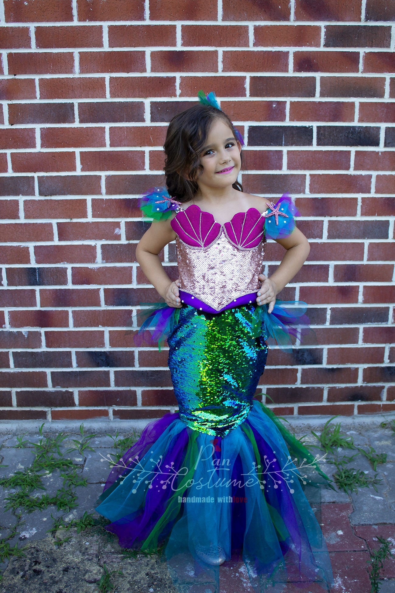 mermaid theme clothes