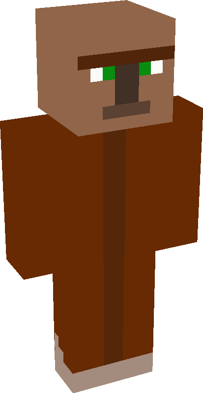 villager mc skin