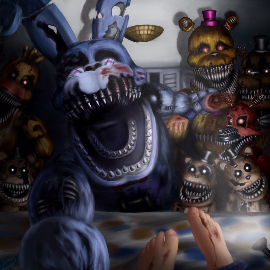 fnaf scary art