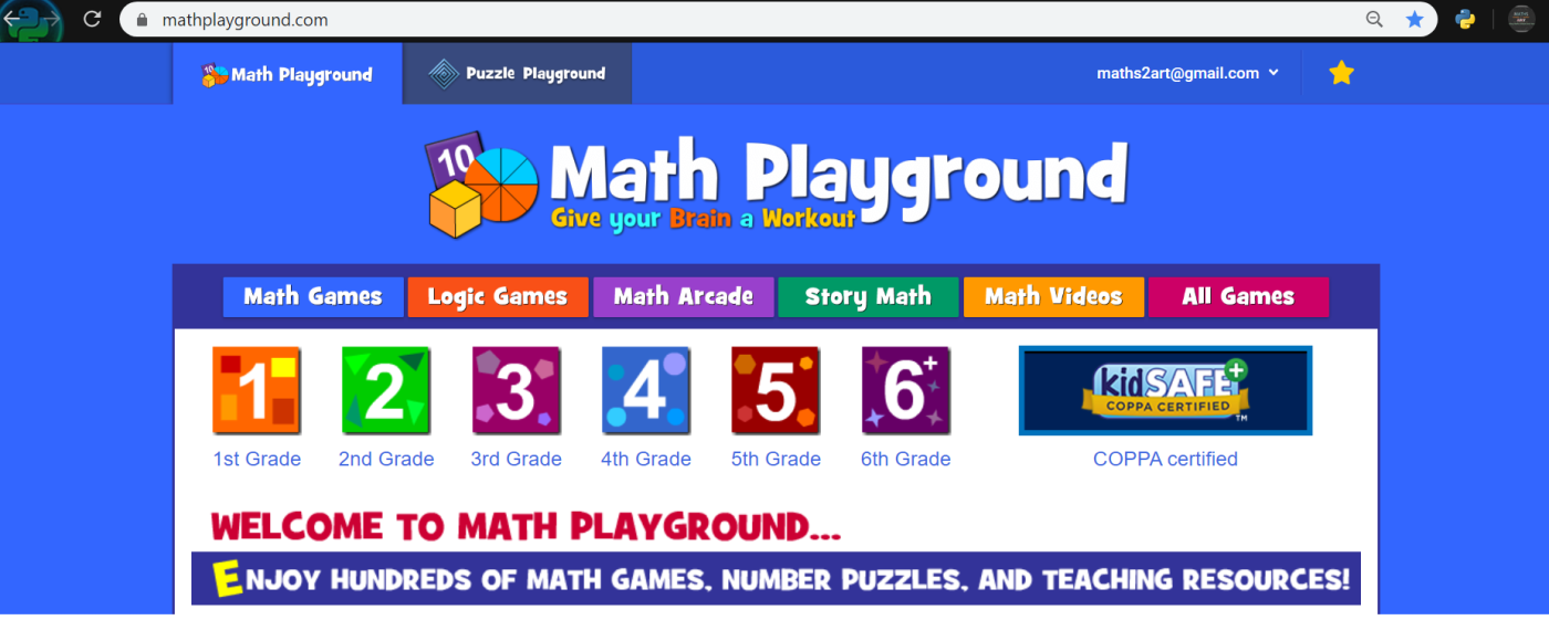 math games math playground