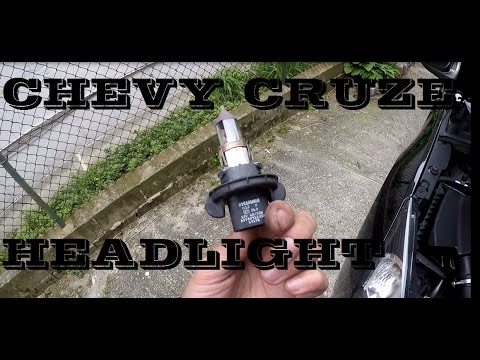 2014 chevy cruze headlight bulb replacement