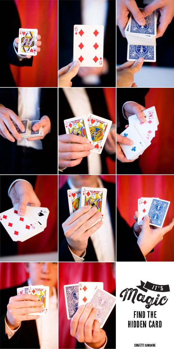 how to do card tricks step by step