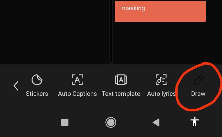 how to draw on capcut