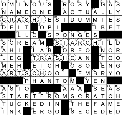 extraordinary crossword clue