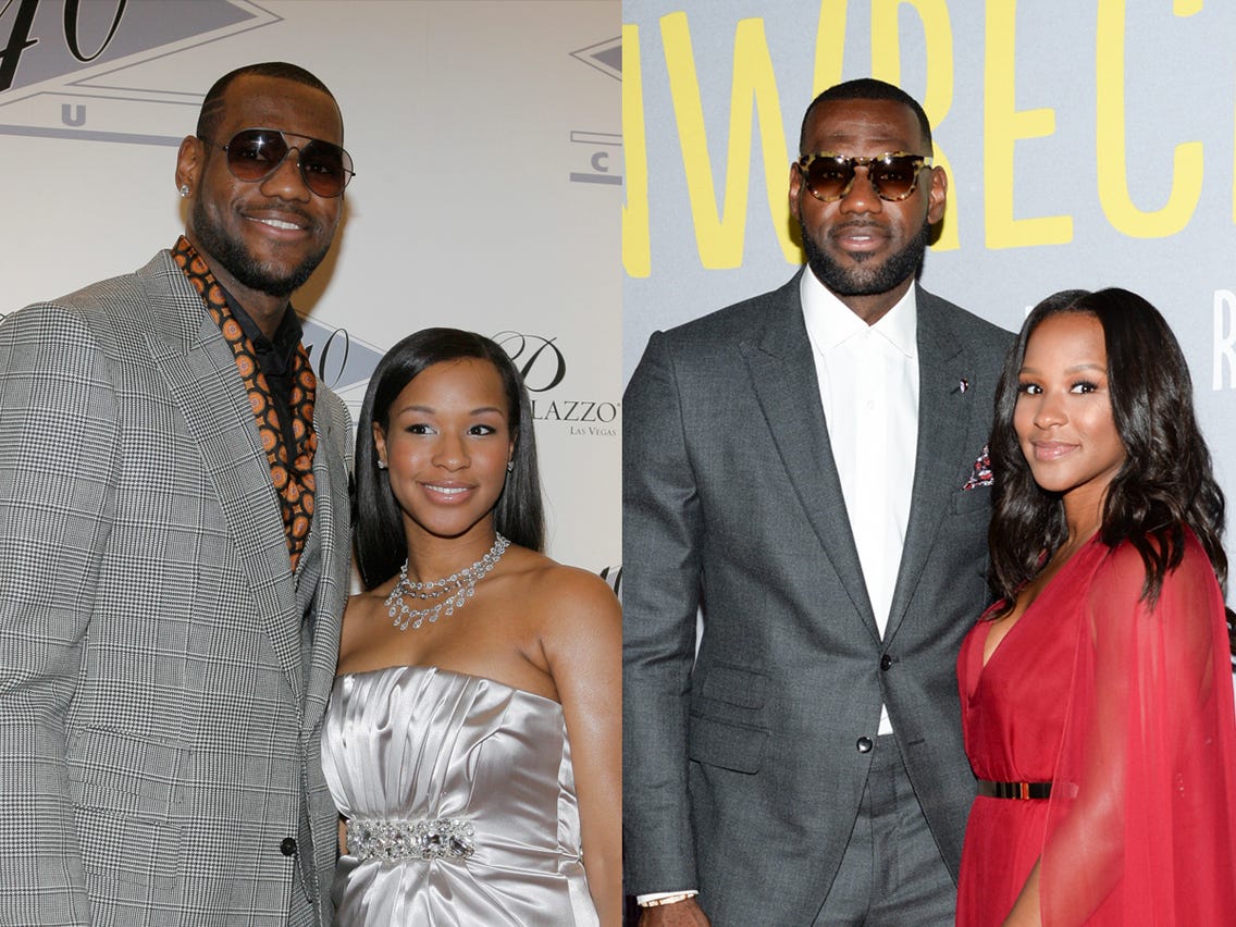 lebron james and savannah brinson love story