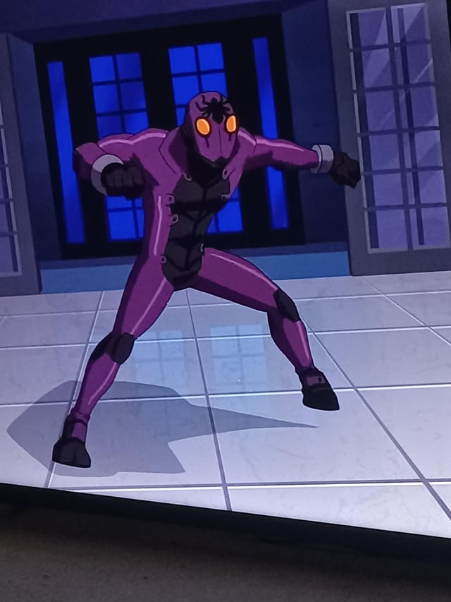 young justice black spider