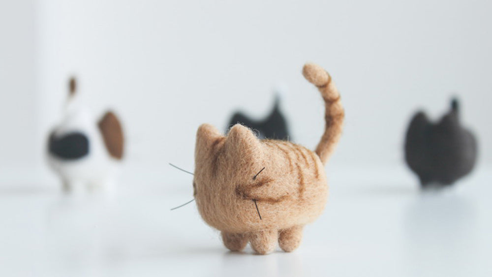 needle felt animals