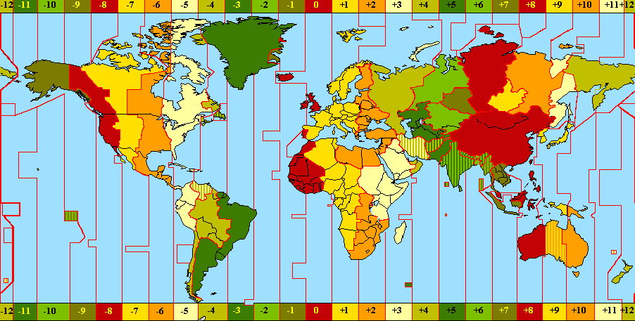 time difference with france