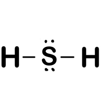 lewis dot of h2s