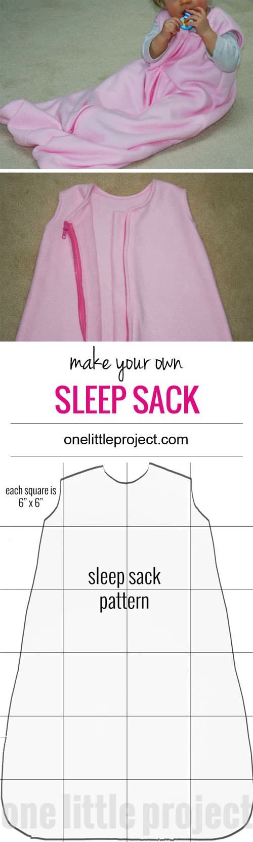 sleep sack sewing pattern