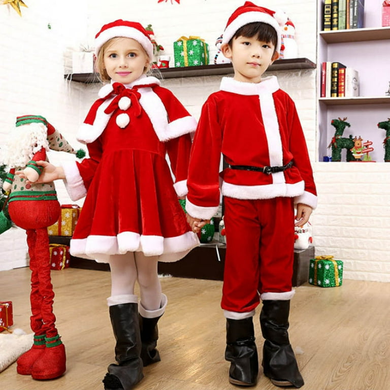 childrens santa costume