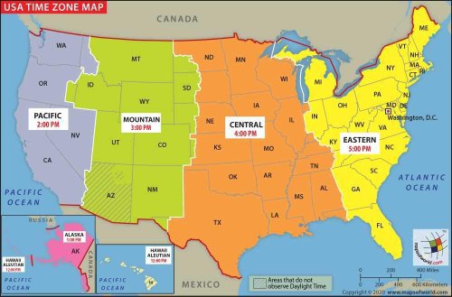 eastern standard time versus mountain time