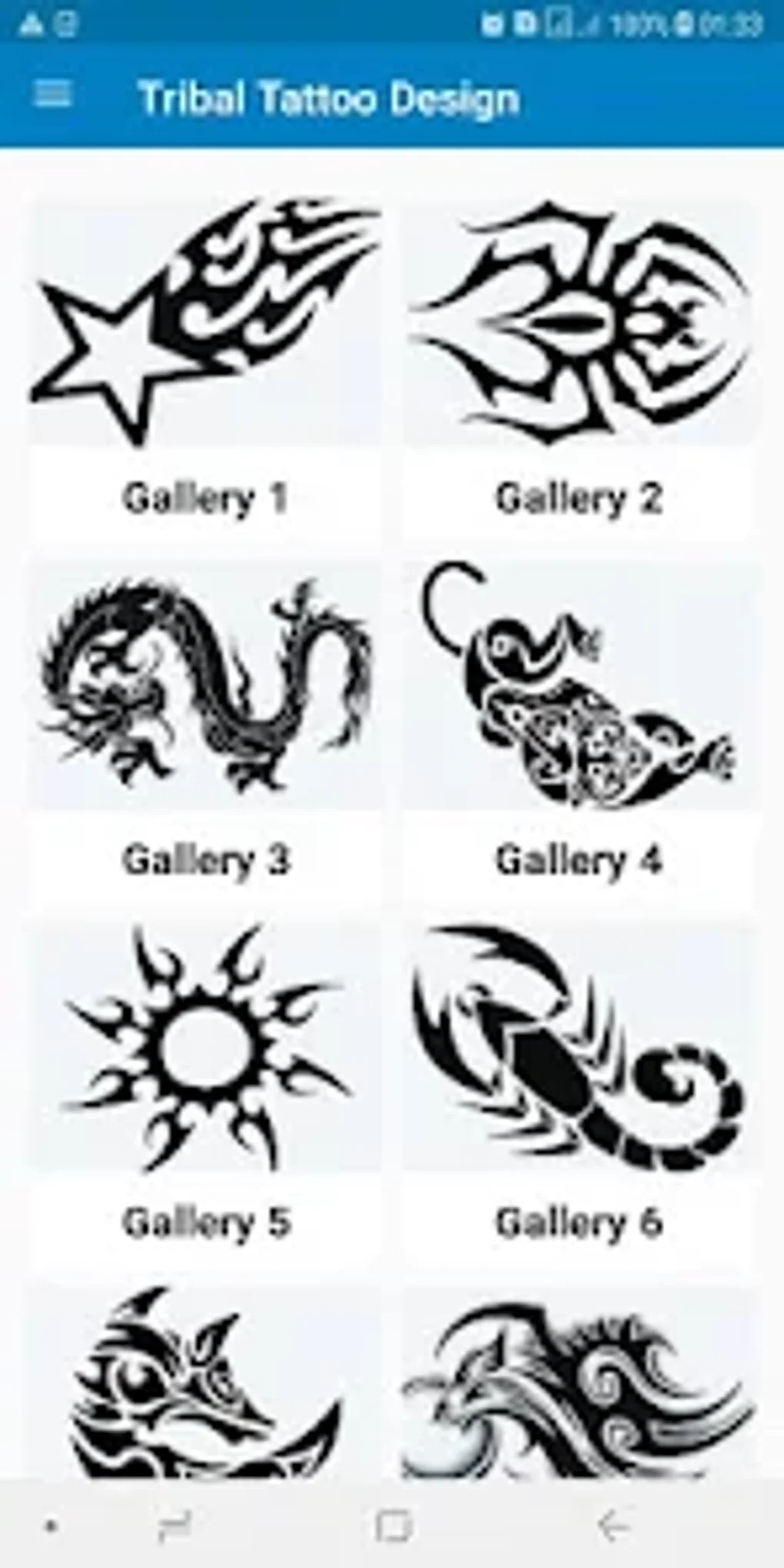 easy simple tribal tattoo designs