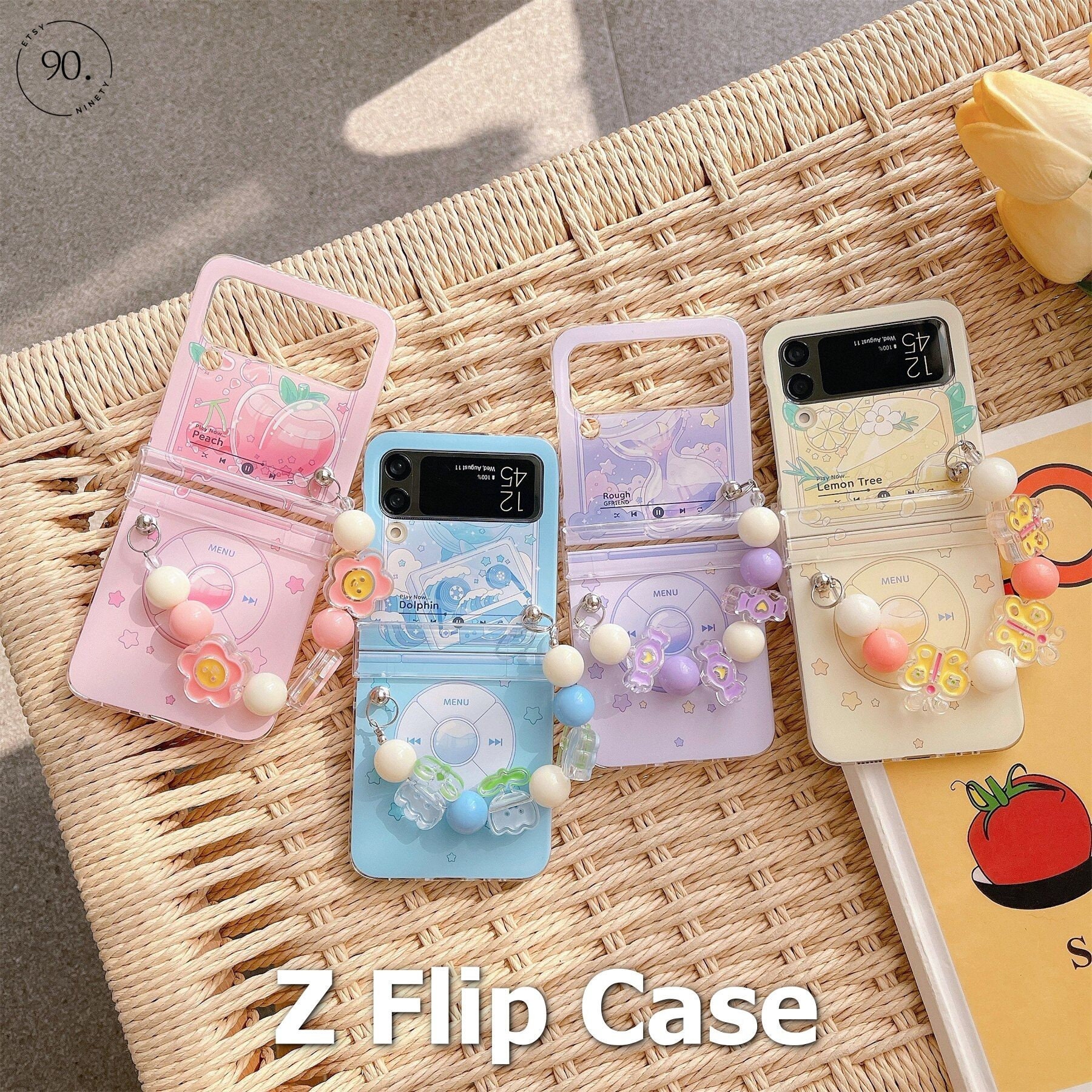 cute z flip 4 case